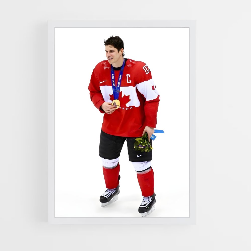 Poster Le Médaillé de la Glace – affiche Hockey sur glace (vue 3)